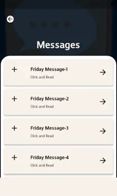 Friday Kandil Eid Messages android App screenshot 4